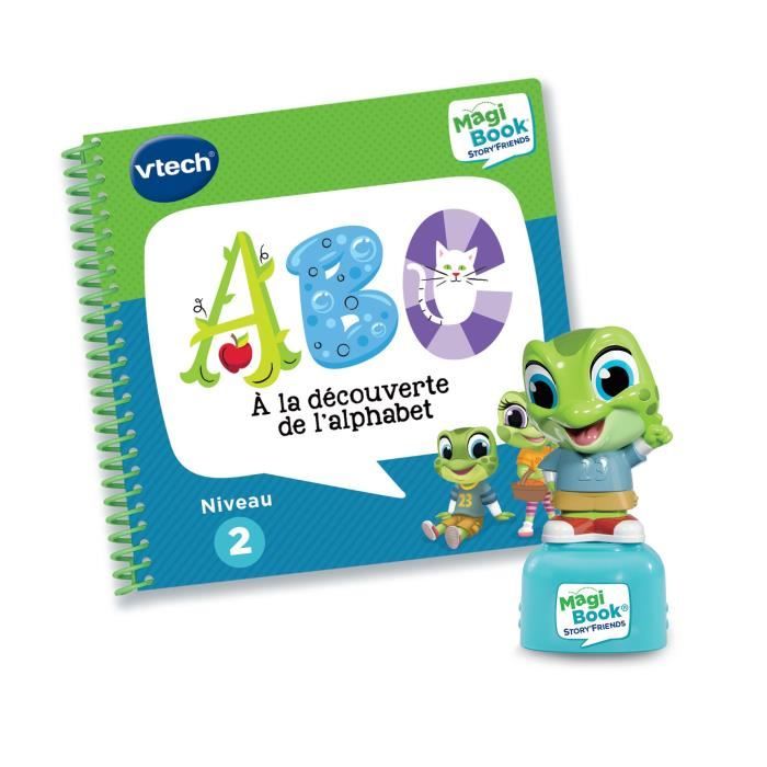 Livre Interactif Vtech MagiBook 80-484205 – ABC à la Découverte de l'Alphabet avec Figurine - vue 3