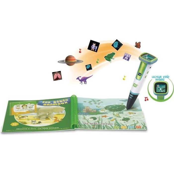 VTECH - MAGIBOOK - Magipen - Stylet interactif - Mixte - 3 ans et plus -  Batterie - Cdiscount Jeux - Jouets