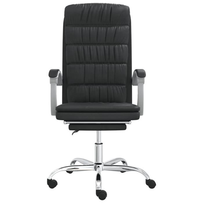 yosoo chaises de bureau - fauteuil inclinable de bureau noir similicuir - yos7734920187055 - fhe