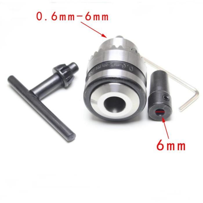 Clé De Mandrin 5mm Sourcing Map - 11 Dents - Pour Mandrin Perçage 0.6-6mm