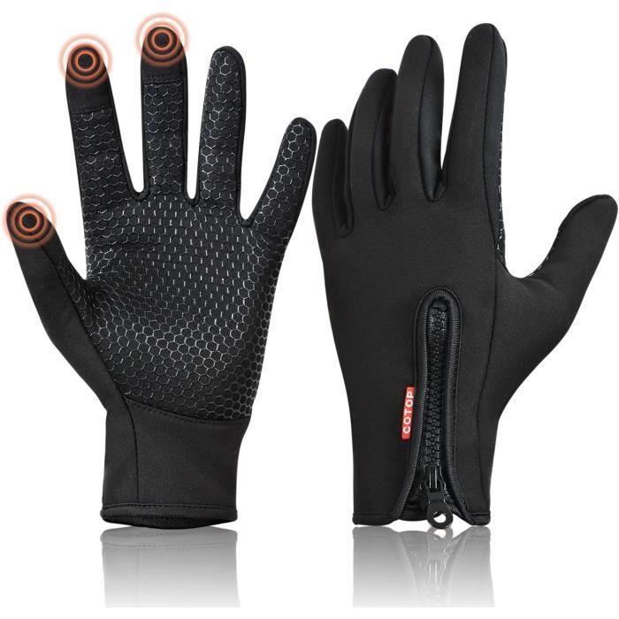 ESTINK Gants d'hiver pour hommes Gants d'hiver homme écran tactile