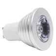 10X GU10 Ampoule de Couleur 3W RGB LED Lampe LED Multicolore 16 Changement de couleur AC85-265V avec Télécommande Infrarouge-1