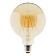 Ampoule Déco filament LED ambrée Globe 7W E27 720lm 2500K-1