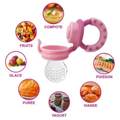 Tetine Grignoteuse 1 Grignoteuse Bebe Rose 3 Tetines Silicone 3 A 24 Mois Anneaux Dentition Et Pochette De Rangement Inclus Cdiscount Puericulture Eveil Bebe Tetine Grignoteuse 1 Grignoteuse Bebe Rose 3 Tetines Silicone 3 A 24 Mois Anneaux Dentition Et Pochette De Rangement Inclus Cdiscount Puericulture Eveil Bebe