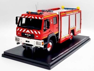 Camion de Sapeurs Pompiers MAN LE 14.220 BEMAEX FSR SDIS 28