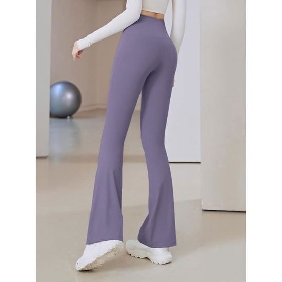 Pantalon De Yoga Jockey Femme Taille XL Violet, Taille Croisée, Neuf Avec étiquettes