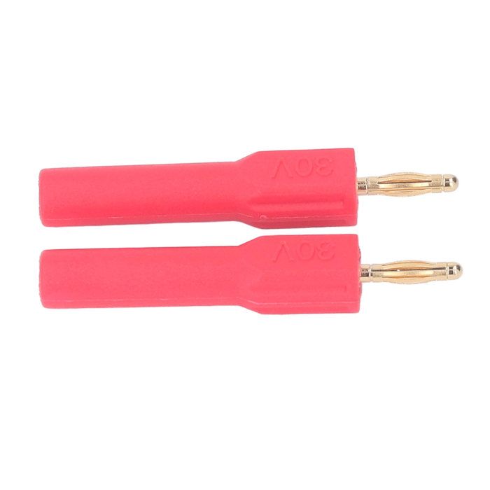 Mxzzand connecteur banane Connecteur de fiches banane 2mm mâle à 4mm Mxzzand connecteur banane Connecteur de fiches banane 2mm mâle à 4mm