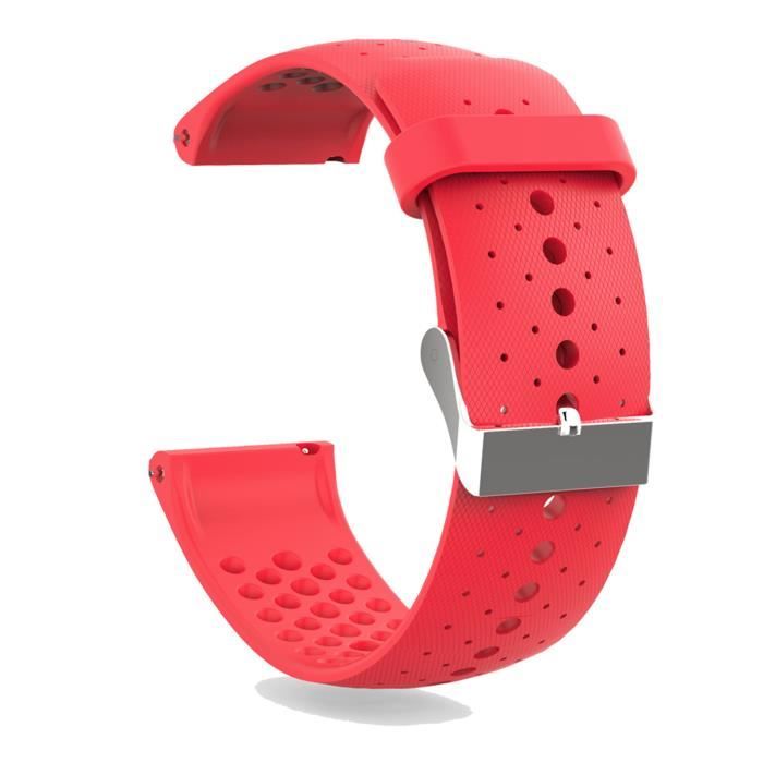 Bracelet de montre en silicone de remplacement pour Polar Vantage