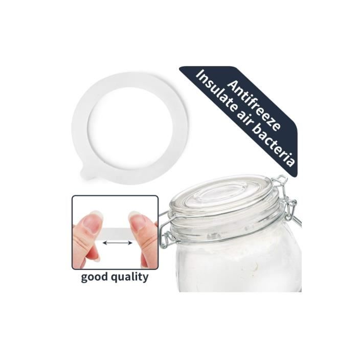 Lot de 10 Joint Bocaux Silicone Joints D