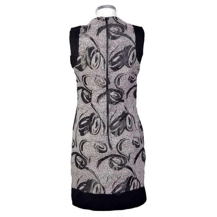 Robe Smash Taille L/40 - Multicouleur, Manches Longues, Viscose - Occasion Très Bon état