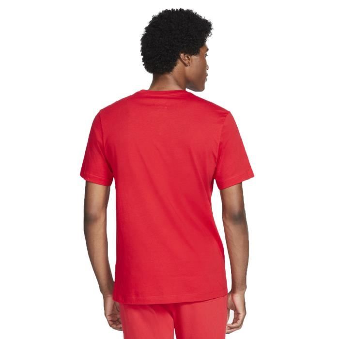 T shirt Nike Sportswear rouge homme Rouge Cdiscount Pr t Porter