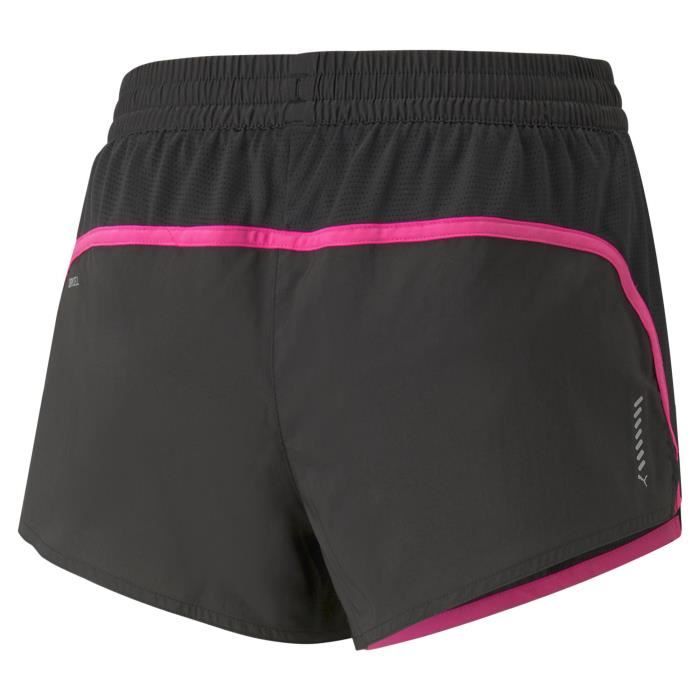 Short De Sport PUMA Running Femme Noir Cdiscount Sport