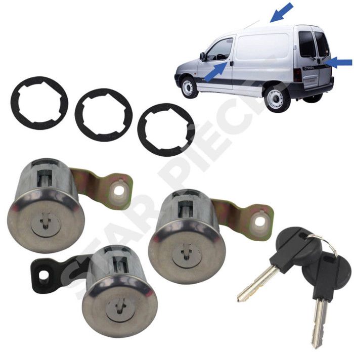 Barillet De Porte Renault Kangoo Express 1 D 1.9 54 CV Diesel 40 KW 1997 - 2025 F8Q 662 | Prix Dans AUTODOC