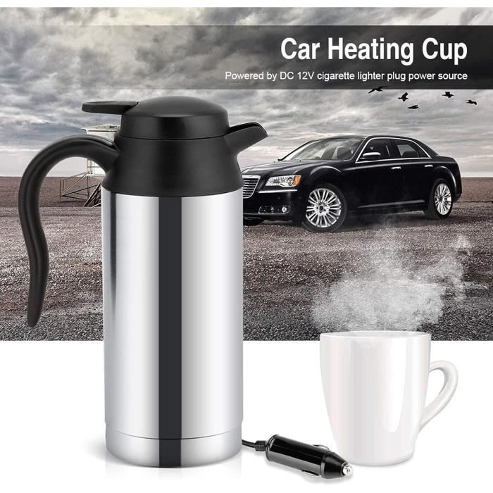 Drfeify bouteille d'eau de voiture Bouilloire électrique de voiture café  thé tasse de chauffage de l'eau 12V 350ML + 150ML - Cdiscount Electroménager