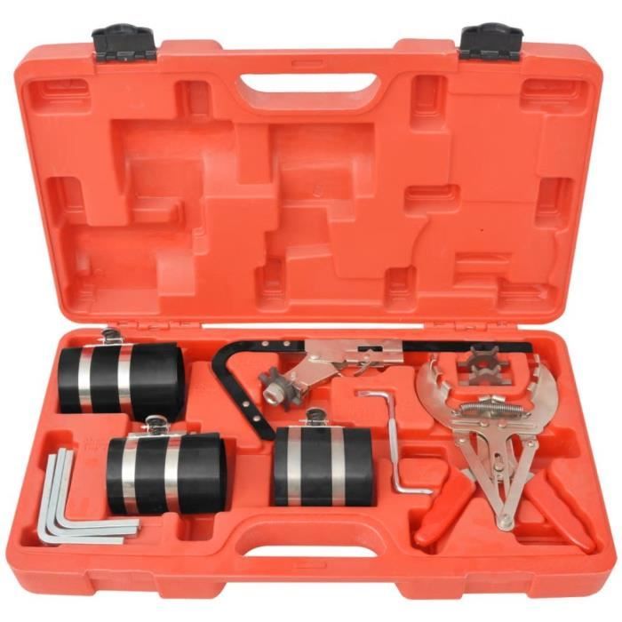 Kit Outils Frein Vidaxl 15 Pièces - Pour Réparation Freins à Disque Et Tambour, Mallette De Rangement Incluse