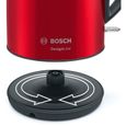 Bouilloire Bosch TWK3P424 - 1,7 L - Rouge et Gris - 2400 W-2