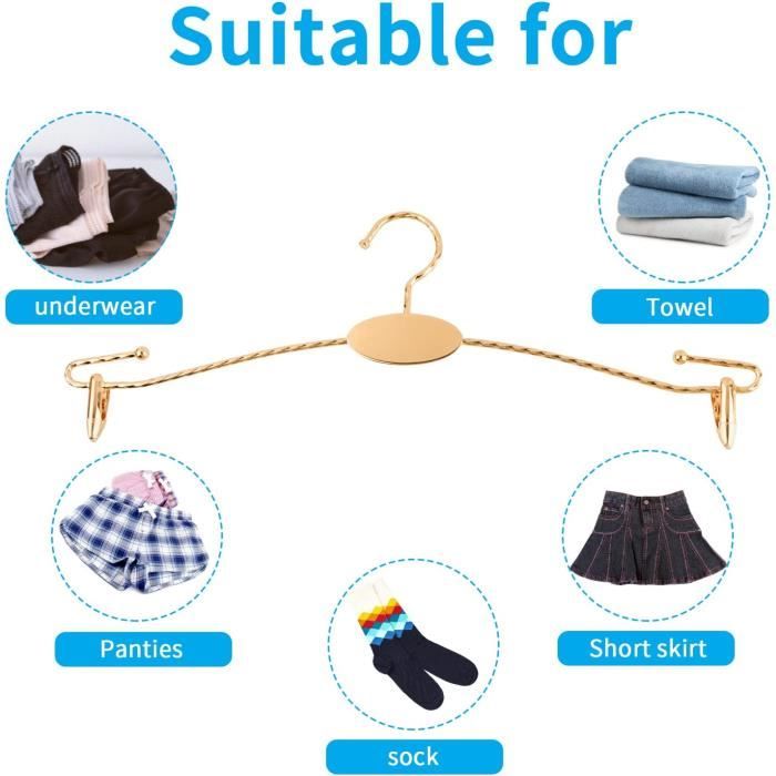 20 Pièces Cintre Pour Enfants Cintres Penderie Cintre Pour Bottes Peu