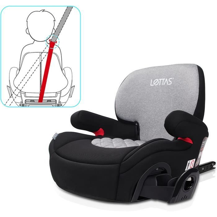 Siège Auto ISOFIX Groupe 3 Rehausseur Voiture Enfant Dossier Amovible  (22-36kg, 6-12 ans), ECE R44-04[115] - Achat / Vente siège auto Siège Auto  ISOFIX Groupe 3 115 - Cdiscount