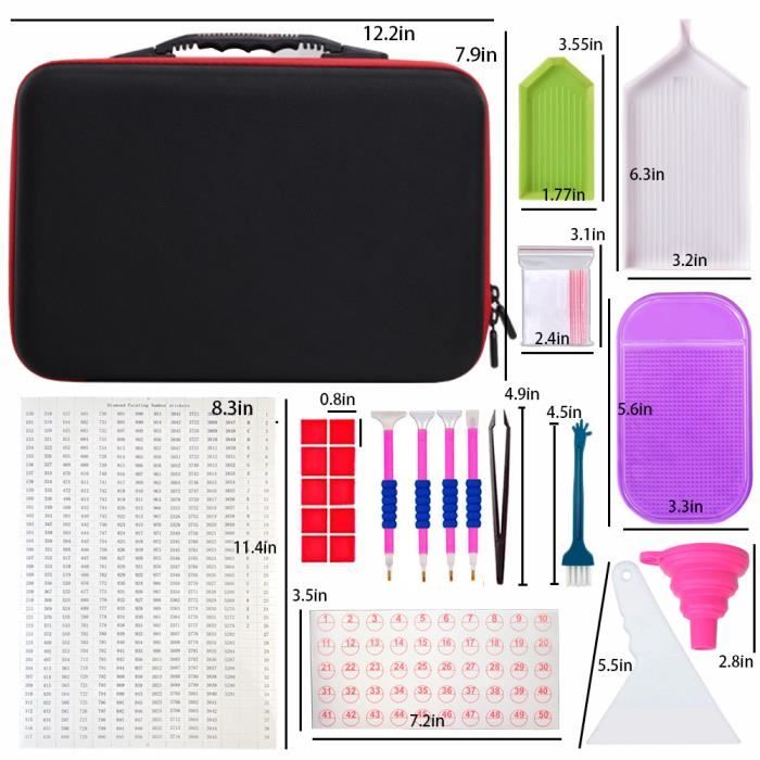 Sac De Rangement Pour Peinture Diamant, Avec Boute... – Grandado