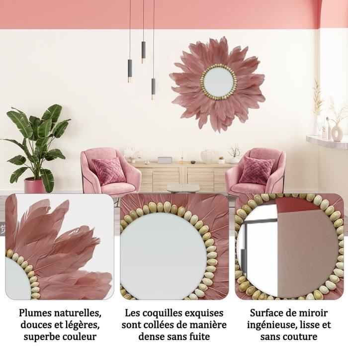 Miroir Diamant, forme losange, gris ou rose, décoration murale – Cœur  d'Artichaut