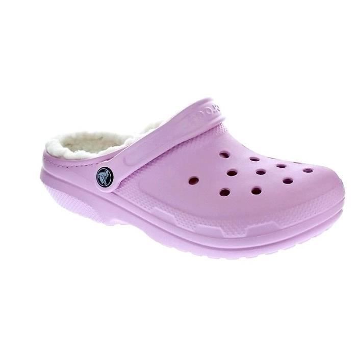 Sabot Crocs Femme Blitxen II Ballerine Rose Synth tique Rose