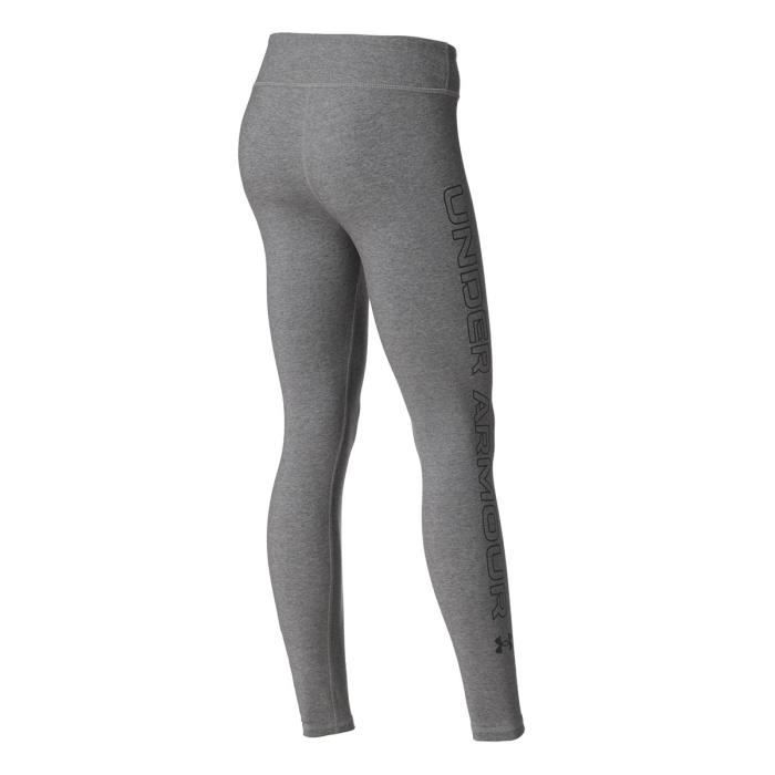 Legging de sport pour femme Under Armour Favorite WM Gris fonc