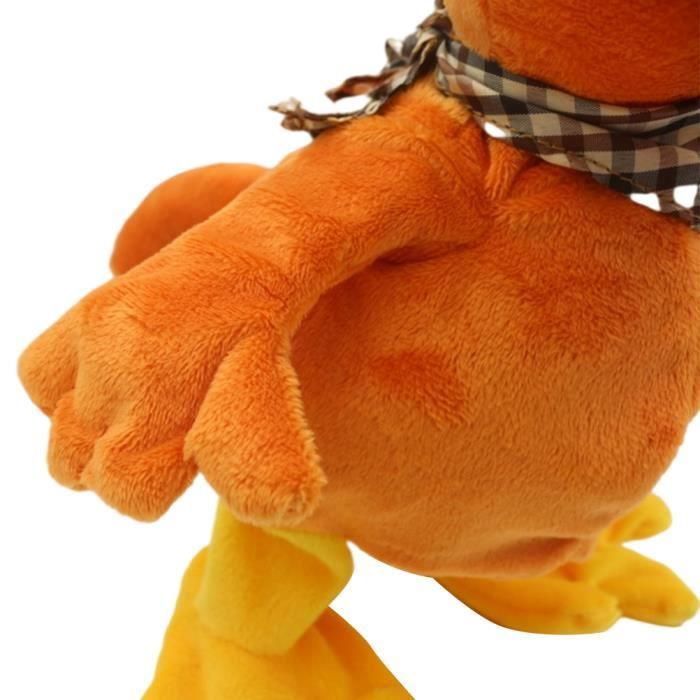Marionnette à Main Poule - Jouet En Peluche Doux Pour Enfants - Éveil, Jeu De Rôle Et Éducation