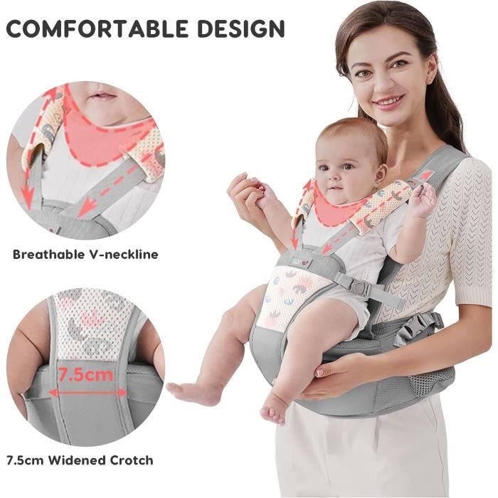 Simple Porte Bebe Siege De Hanche Porte Bebe Multifonctionnel Respirant Avant Porte Bebe Echarpe De Portage Porte Bebe Cdiscount Puericulture Eveil bebe