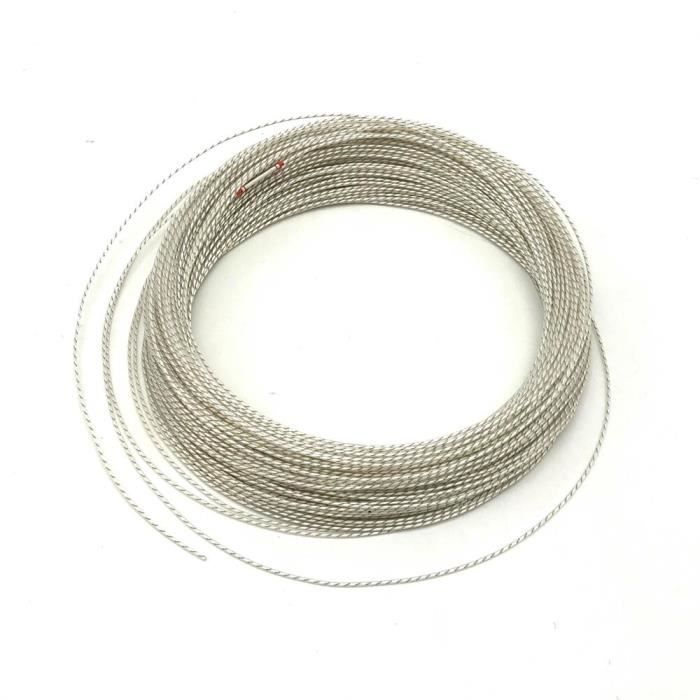 20m-0.3 Ohm -Câble chauffant électrique basse tension,5V 12V 24V