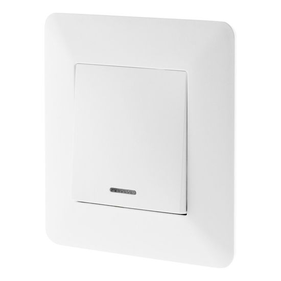Arnould Espace Evolution JAUNE,Bouton Poussoir pas Interrupteur prêt à Poser