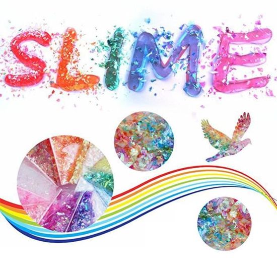 Poudre à paillettes de caméléon Slime, Kit de bricolage, décoration de  jouets, Pigment de perle, colorant, ma - Cdiscount Beaux-Arts et Loisirs  créatifs