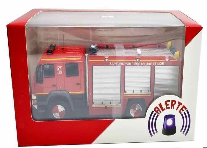 sast Camion de Sapeurs Pompiers Man Le 14.220 BEMAEX FSR SDIS