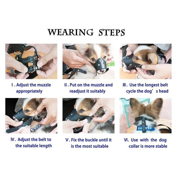 Acheter Muselière Anti-morsure En Silicone Pour Chien, Masque Buccal Respirant Pour Chiens De Taille Moyenne Et Grande, Accessoires Sûrs Et Confortables, Fournitures D'extérieur