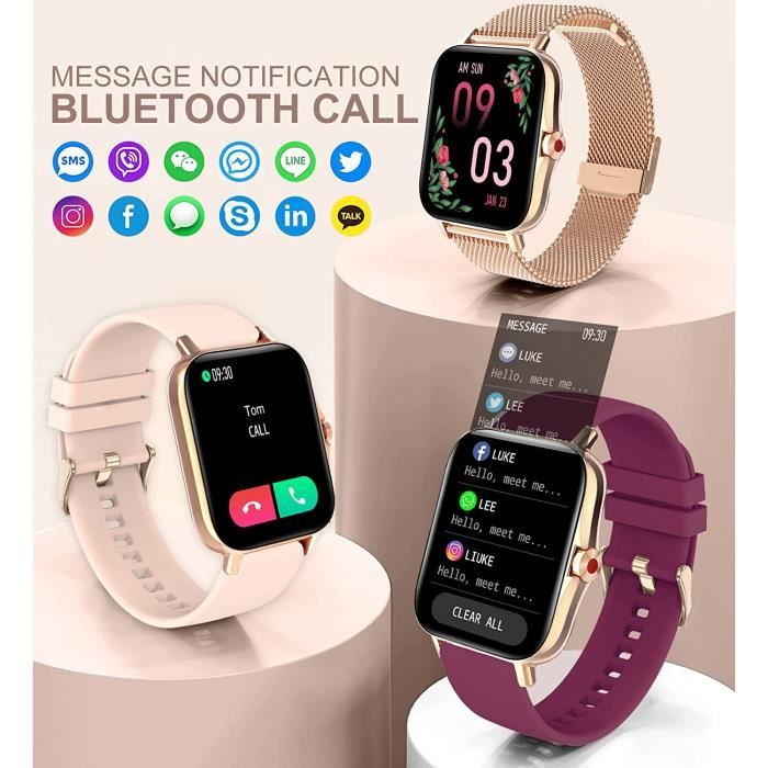 Montre connectee shop reception appel