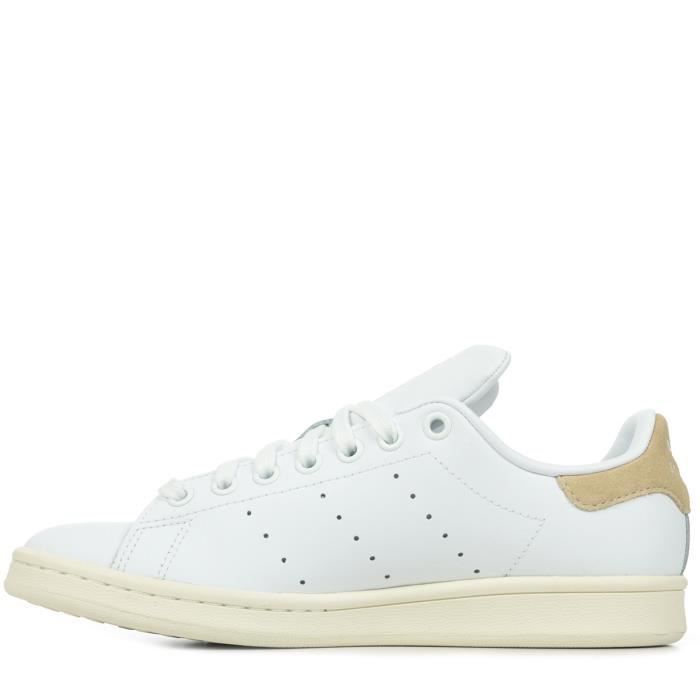 Baskets ADIDAS ORIGINALS Stan Smith W Blanc Cuir Lacets