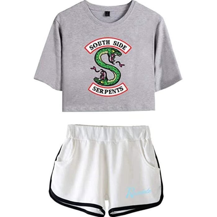 Minetom Riverdale Ensembles Shorts et Haut Fille South Side