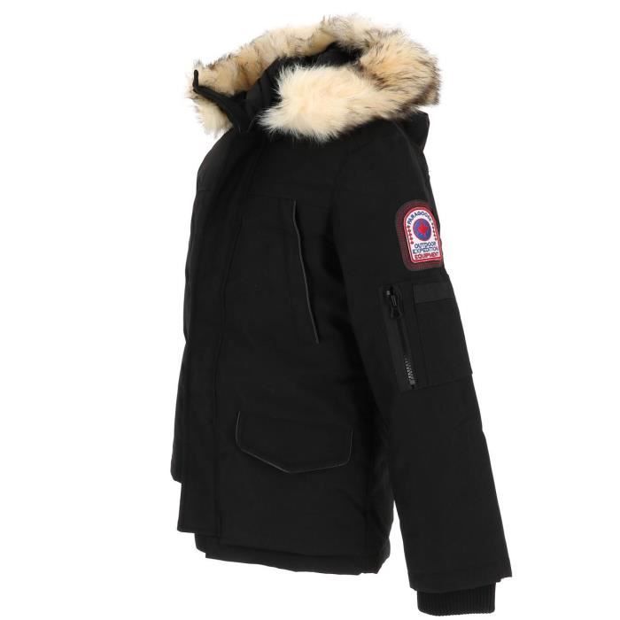 Parkas cabans Jonyjr parka paragoose Paragoose Noir Cdiscount Pret a Porter