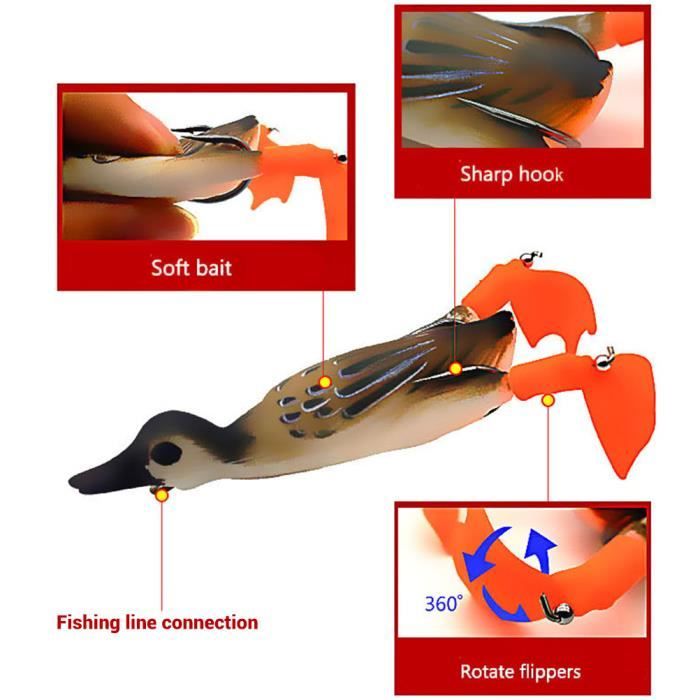 Leurre Souple Anguille 30 Cm - Appât Silicone Réaliste HOUSON Pour Brochet, Perche, Bass & Carnassiers Eau Douce / Salée