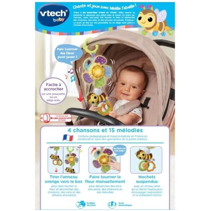VTECH BABY - Ma Tourni Fleur d'Eveil - Cdiscount Puériculture & Eveil bébé