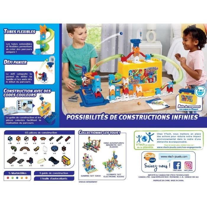 VTech Marble Rush - Dino Adventures Magnetic Set XL400 E