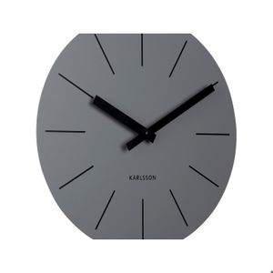 Horloge Murale Karlsson KA450050 Little Big Time – Design XL 90cm Métal Noir