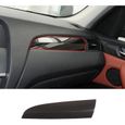 Couverture de décoration de tableau de bord de console centrale de voiture ABS pour accessoires de voiture BMW X3 F25 2011-2017-0