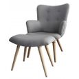 Fauteuil Avec Repose Pieds Stockholm