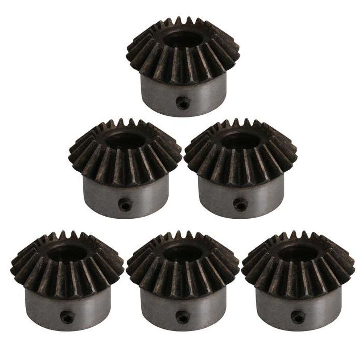 Engrenage Engrenage Conique En Nylon 2M 20T, Transmission 1:1, 2 Modules, Trou De Clavette à 20 Dents, Engrenage à Onglet, Maillage à 90 Degrés, Pignon Conique, 1 Pièce, 2M Transmission De Puissance(1