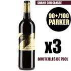 BRAND X3 Château Latour-Martillac 2015 75 cl AOC Pessac-Léognan Rouge Grand Cru Classé Vin Rouge