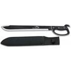 Machete - Martinez Albainox - Black Panther - Lame en acier inoxydable - Poignée en caoutchouc - 45,5 cm