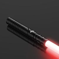 Sabre Laser, Lightsaber réaliste, RVB Couleurs modifiables 10 Modes sonores, Sabre Laser Rechargeable en Alliage d'aluminium