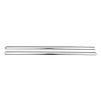 Baguettes pour contour latérales pour Mercedes Vito W639 2003-2014 en acier inoxydable chrome