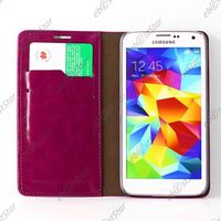 ebestStar ® Etui livre pour Samsung Galaxy S5 G900F, S5 New G903F Neo, Couleur Rose