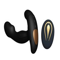LCC® Plug pour hommes et femmes anal vibromasseur électrique jouet coquin sextoy anal sans fil rechargeable couleur noir
